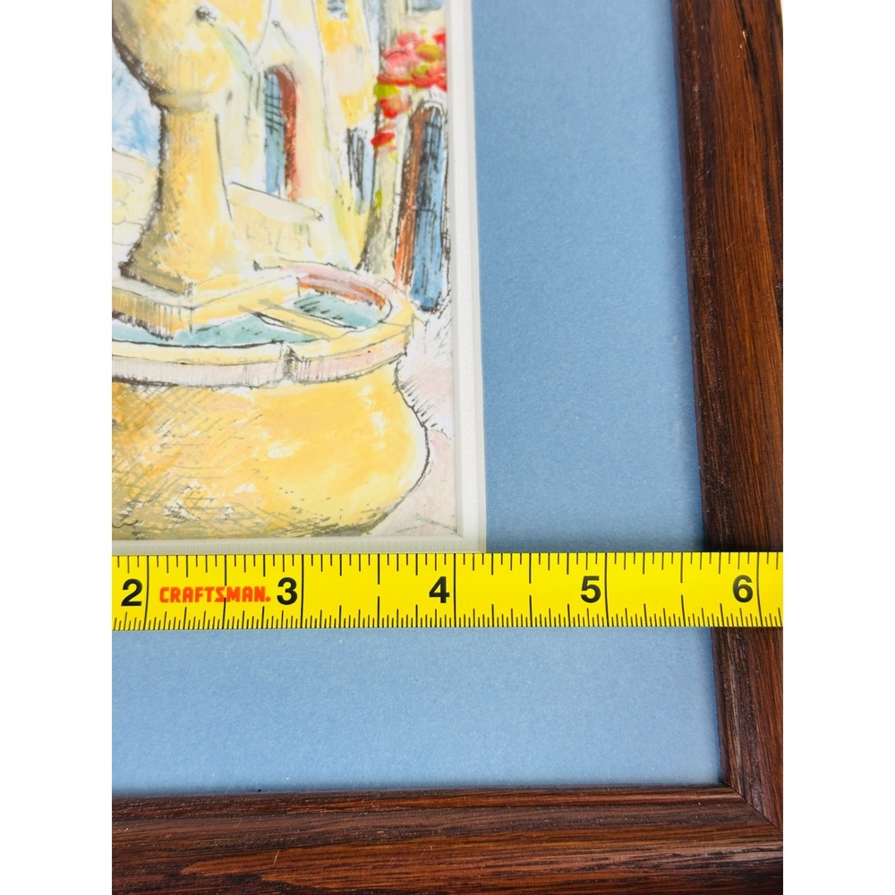 Original Framed Painting by Danielle Alarcon St Paul de Vence France BH - Picture 8 of 8